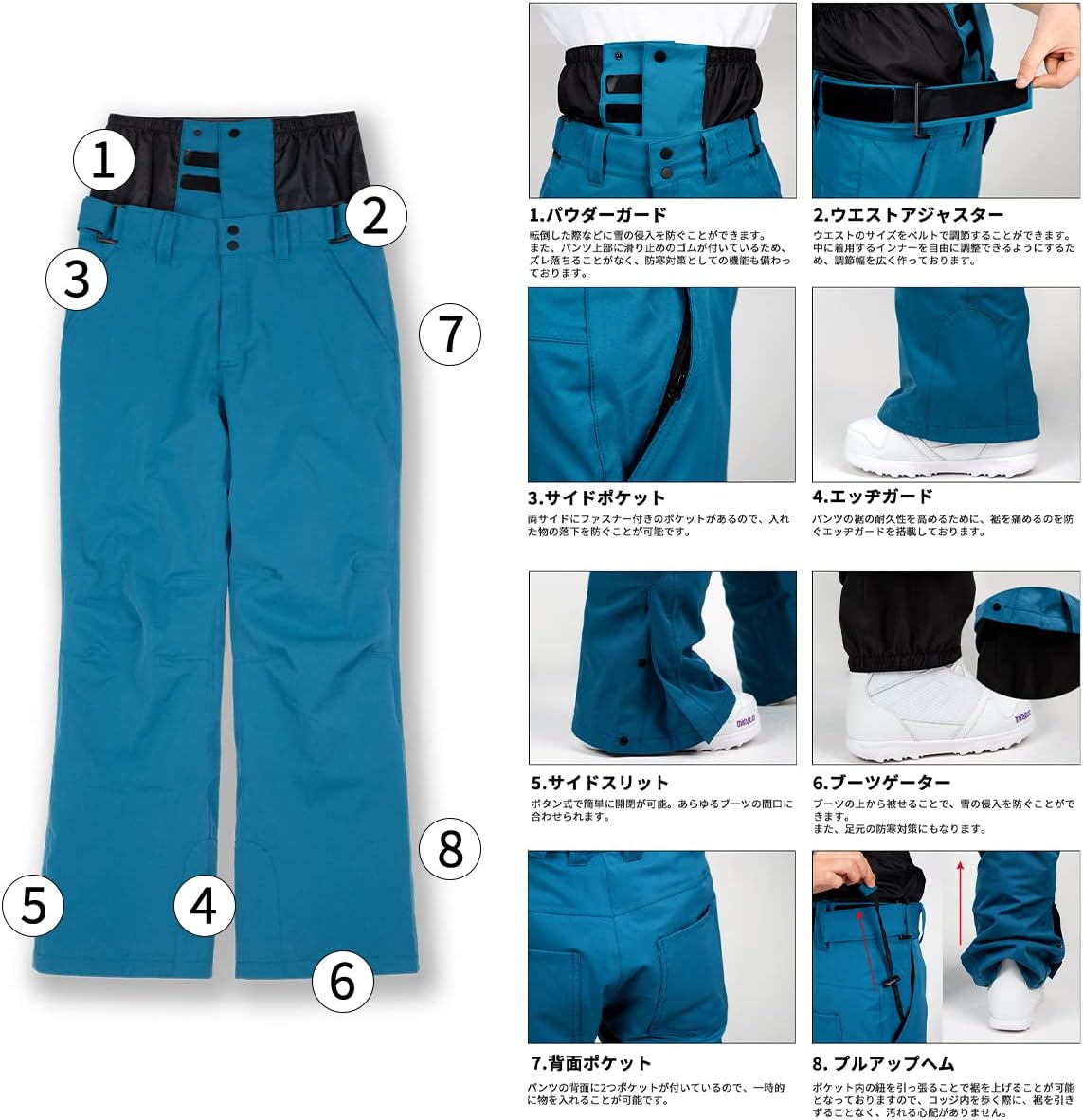 楽天市場】スキーウェア つなぎ 大人の通販 [Taopagii] スキーウェア