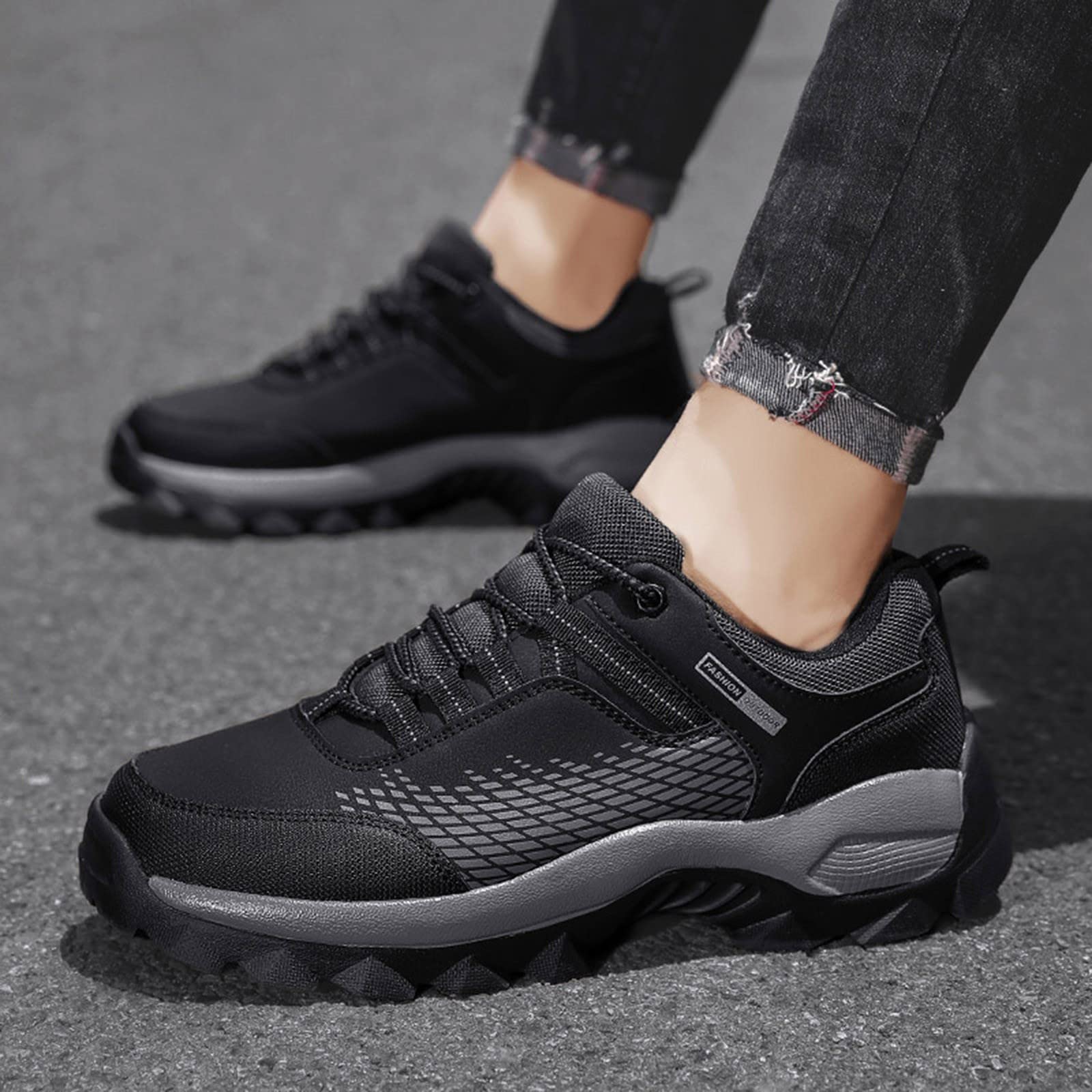 Wanderschuhe Herren Wasserdicht Leicht - Trekkingschuhe Rutschfest