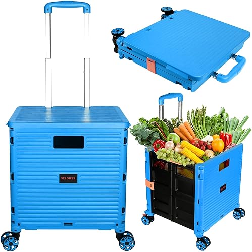 Vista 24 de Ruedas de Repuesto para Subir Escaleras para Carrito de Compras y Lavandería, Ruedas para Subir Escaleras de Carrito de Compras Triangular Trolley