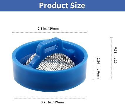 20-Pack Universal Washing Machine Water Inlet Valve Filter Screens