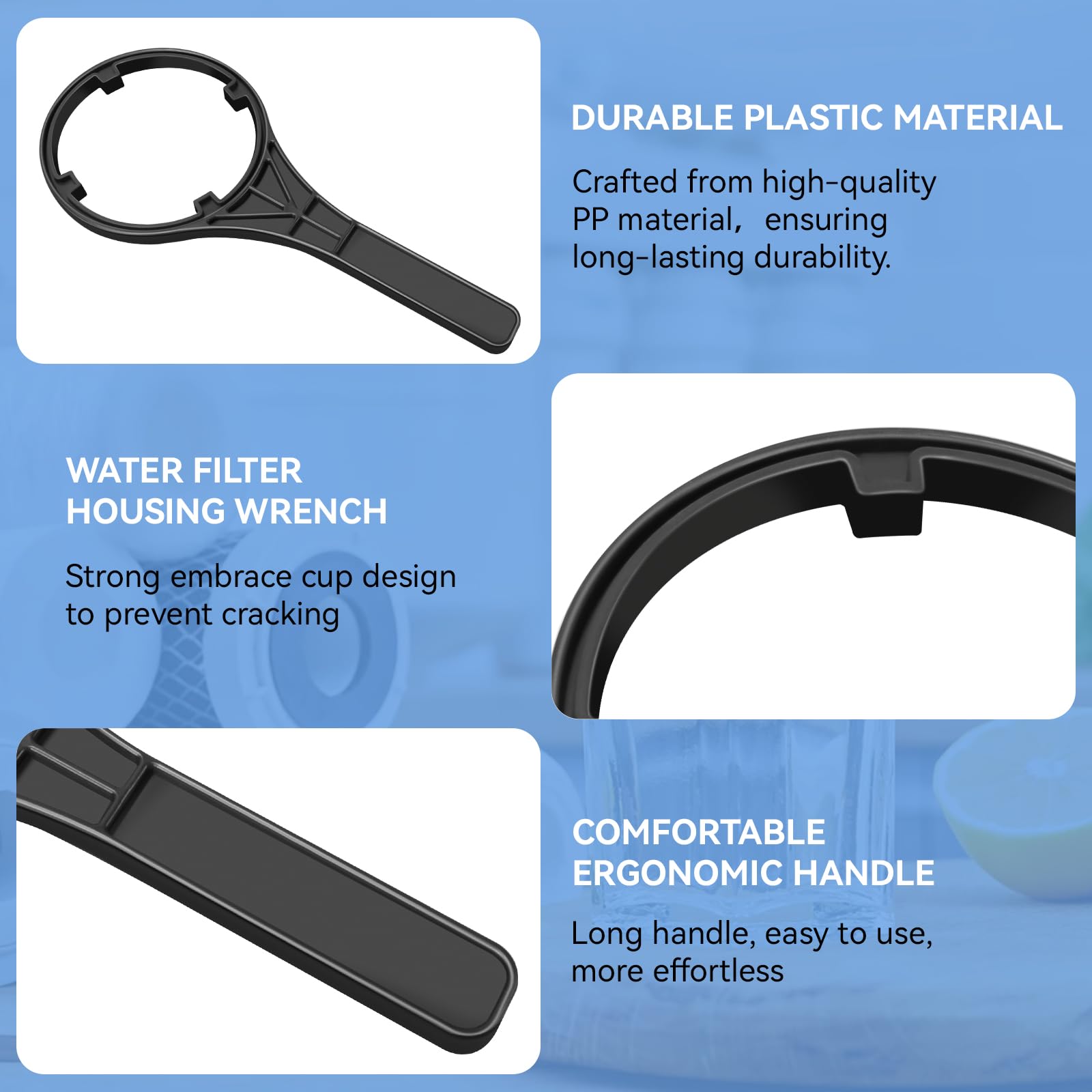 Water Filter Wrench - Fits Pentair & More -6 Water Filter Wrench - Fits Pentair & More -6