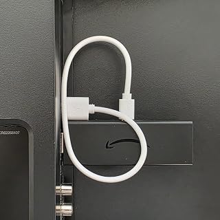 ienza USB Power Cable for Fire Stick, Replacement Charger Compatible with Firestick/Fire TV Stick Power Adapter/Cable/Cord (White-Non-Braided-PVC) - Amazon product rated Grade A