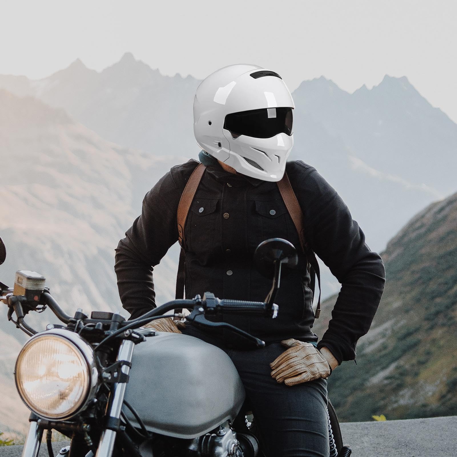 Czapka ochronna do motocykla, odpinana czapka ochronna do rowerów ulicznych, wytrzymała, bezpieczna do jazdy na rowerze, twarda do wyścigów szosowych, dla dorosłych