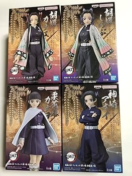 胡蝶しのぶ　胡蝶カナエ　栗花落カナヲ　蝴蝶家フィギュアセット　鬼滅の刃 Amazon | 一番くじ 鬼滅.の刃 ~思い出の蝶屋敷~ フィギュア 8体