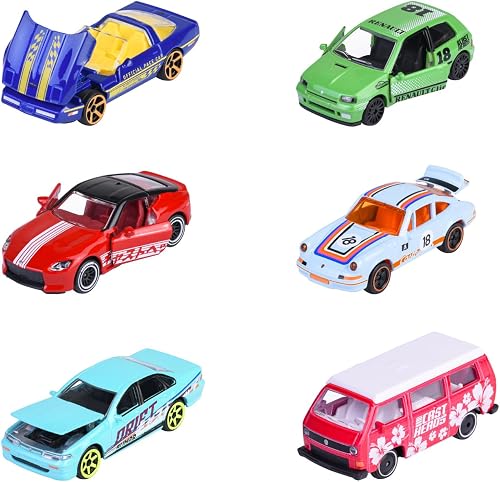Majorette Cast Heads Premium Car, 6-Assorted Blind Pack