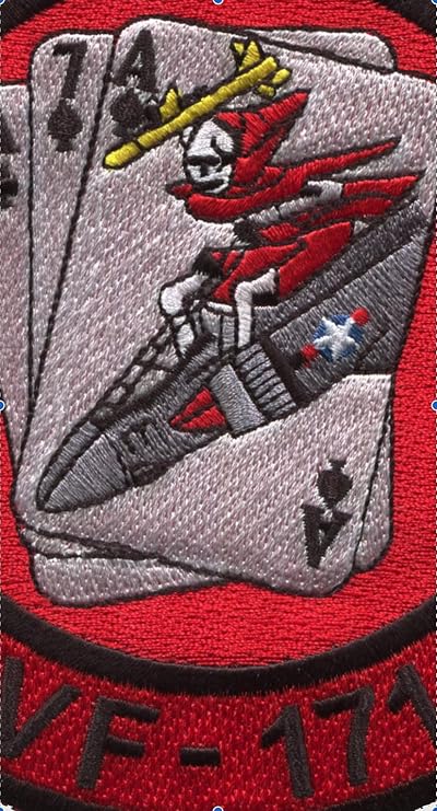 VF-171 Fighter Squadron Collectible Novelty Patch