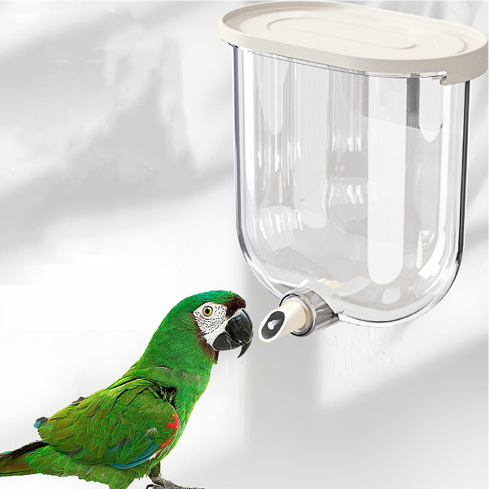 Amazon | IYOIYA 鳥 水入れ 外付け 330ml 大容量 インコ 水飲み