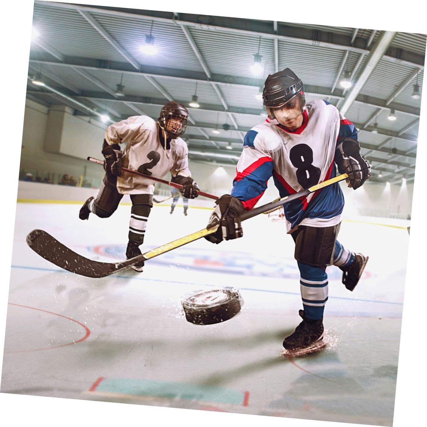9pièces Palets De Hockey sur Glace Noirs Pucks Officiels pour Entraînement Et Compétitions Pratique sur Glace Ou Extérieur