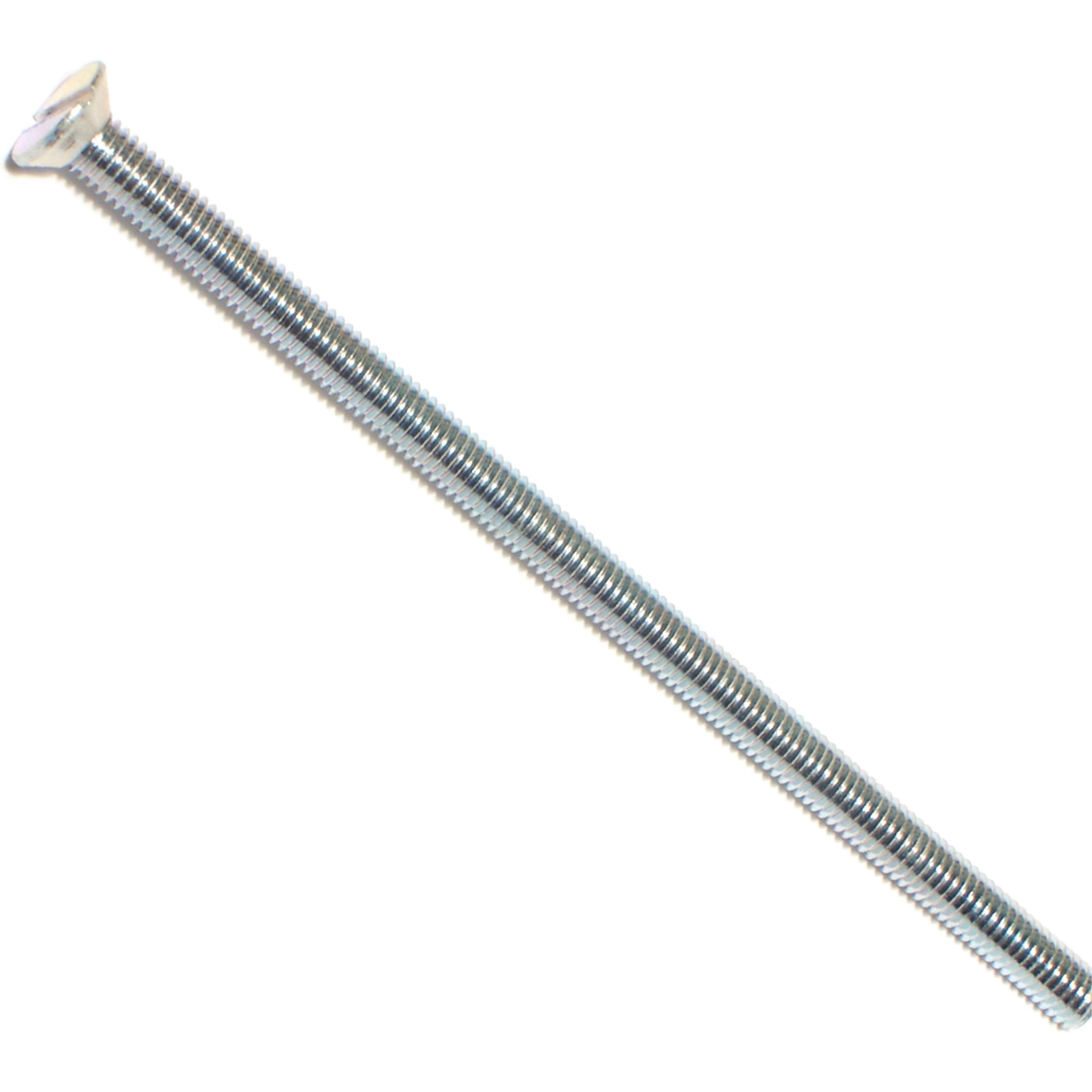Hard-to-Find Fastener 014973310288 Slotted Flat Machine Screws, 10-32 x 4-Inch