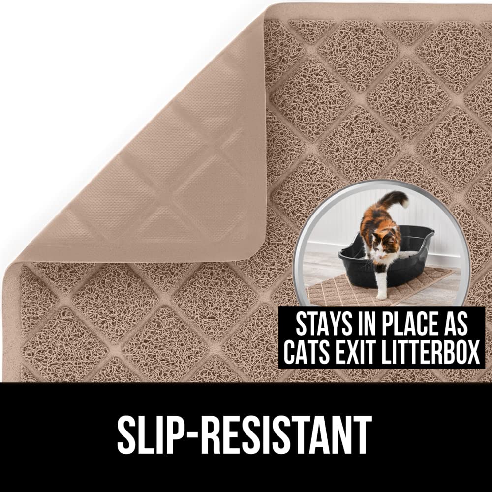 Buy Gorilla Grip Thick Cat Litter Trapping Mat, Less Waste, Traps Mess