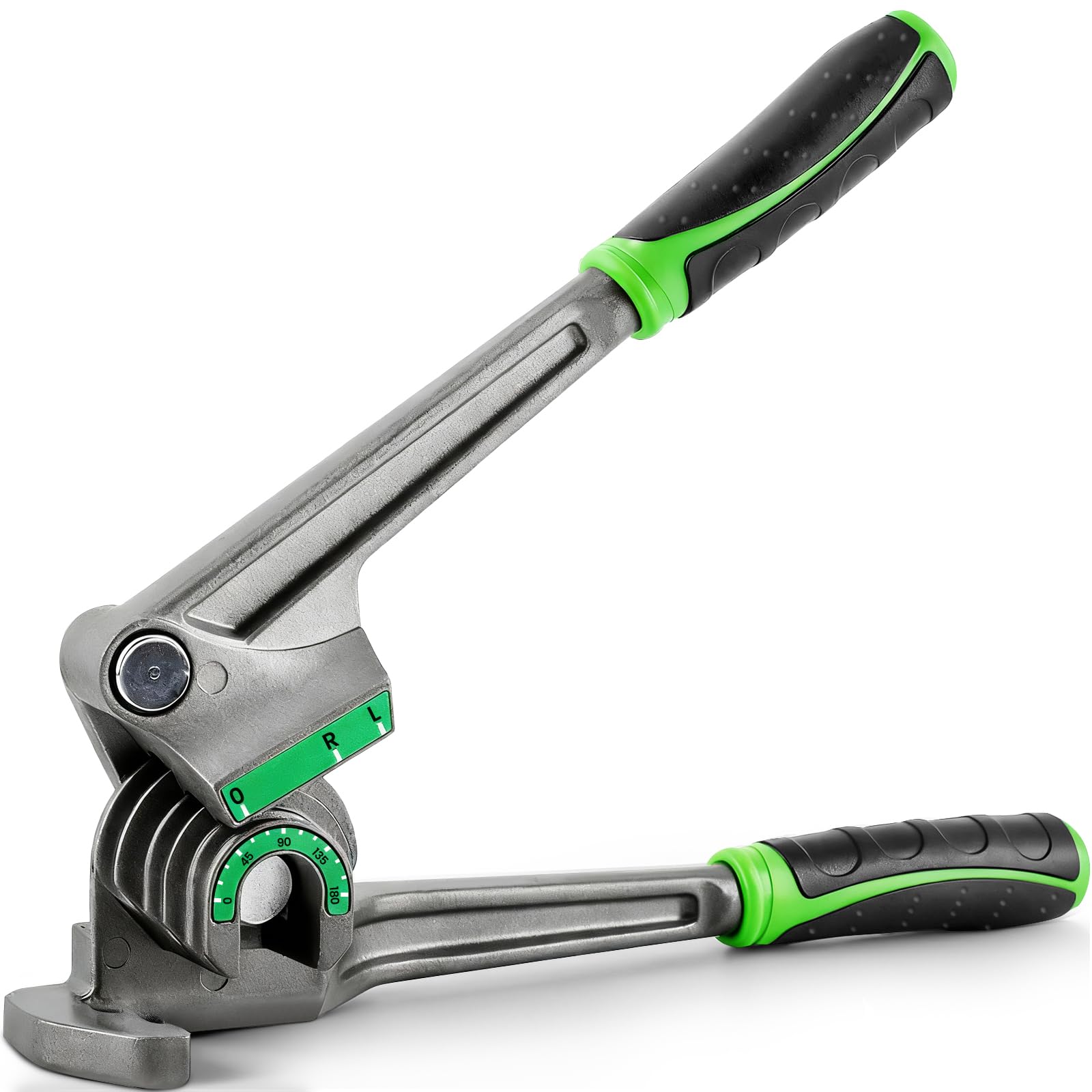 Super Stars 3-in-1 Tubing Bender for 1/4", 5/16", 3/8" (6mm, 8mm, 10mm) Copper and Aluminum Pipes, 180° Manual Pipe Bender for HVAC, Air Conditioning, and Refrigeration Repair