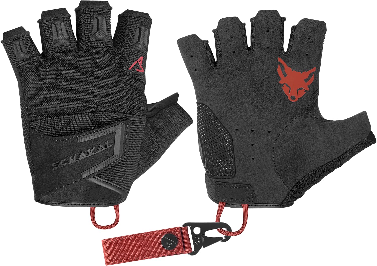 ACE Schakal Guanti senza dita - Guanti tattici senza dita - per paintball e tiro sportivo