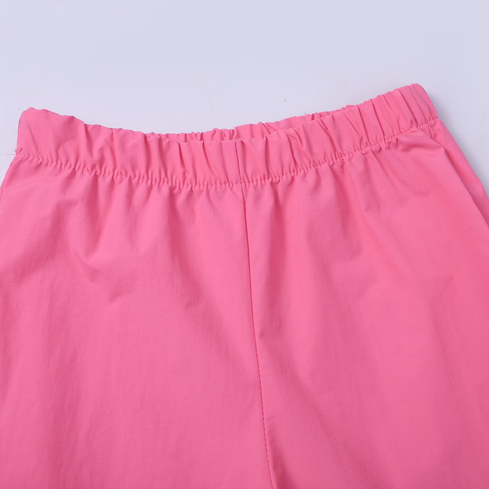 Regenhose Unisex Kinder Wind und Wasserdichte Ohne Träger Matschhose Ungefüttert Regenbundhose Überziehhose Atmungsaktiv Regenlatzhose Regenbekleidung Outdoorhose für Mädchen Jungen 92 104 116 128 140