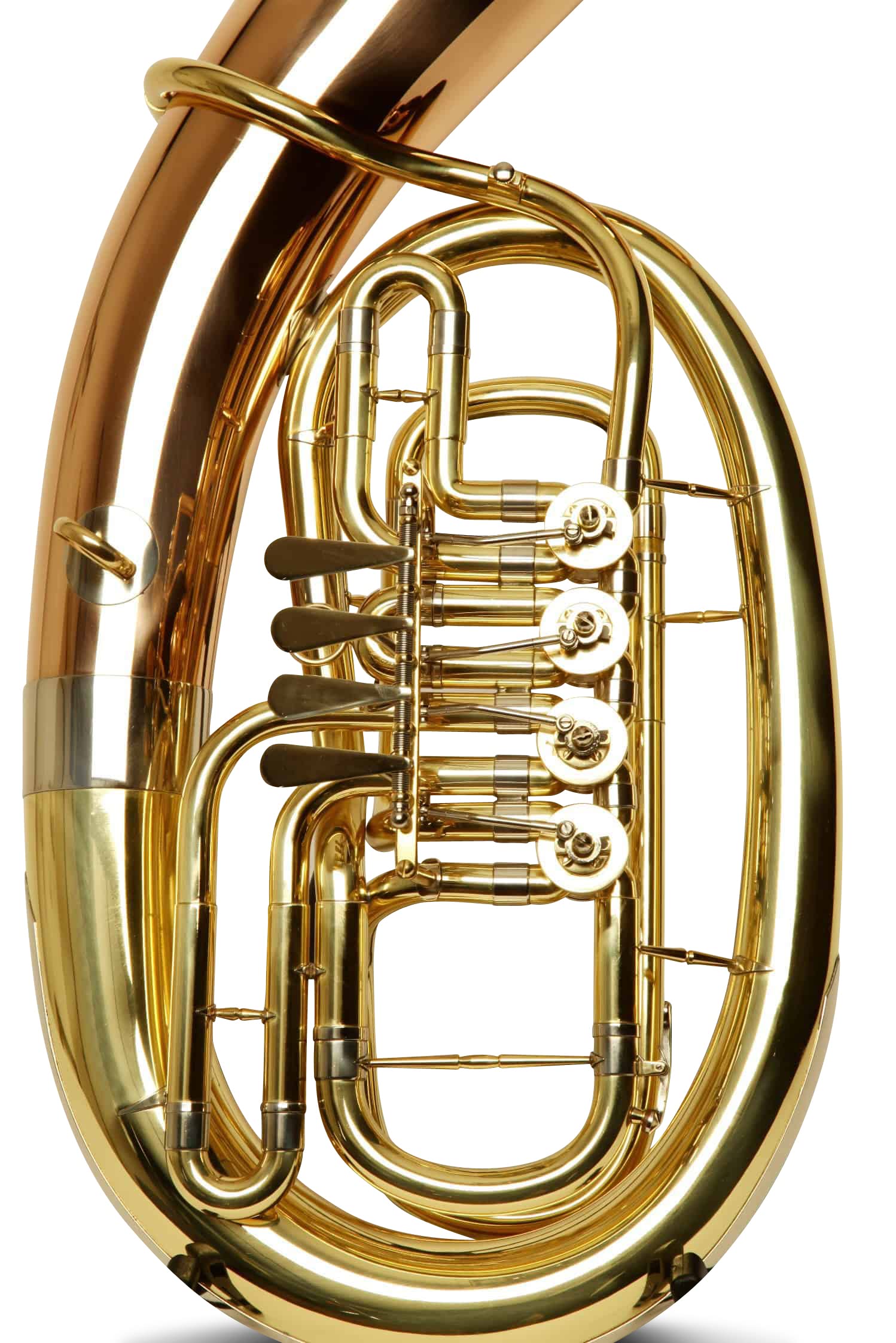 Bariton/Kaiserbariton in Goldmessing, 4 Ventile, Minibalgelenk, inkl. Luxus-Gig-Bag, Neu