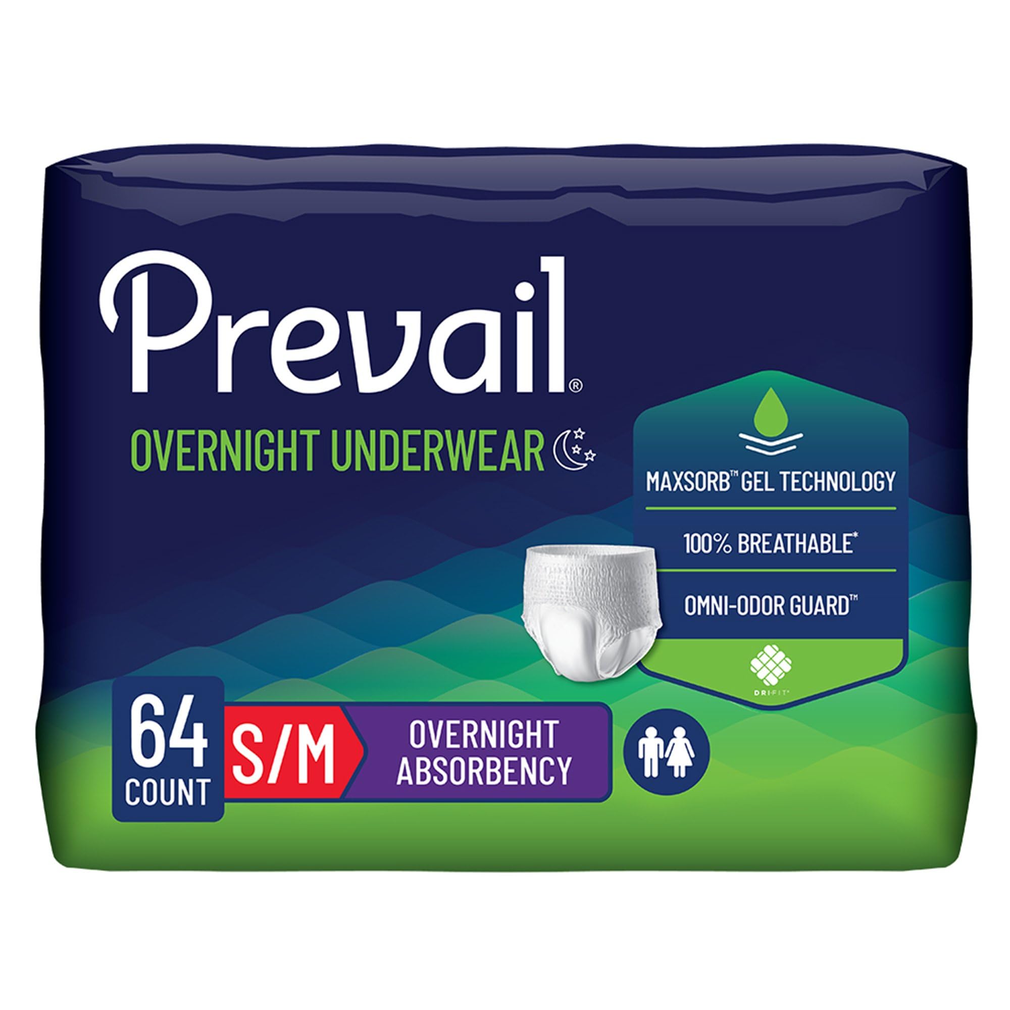 Amazon.com: Prevail Disposable Underwear Pull On with Tear Away