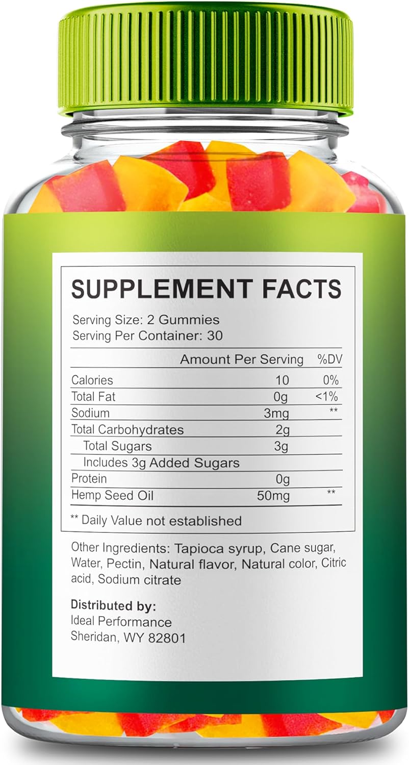 TheraBloom Hemp Gummies, TheraBloom - Maximum Strength All Natural Formula Health and Wellness Support Reviews (2 Pack)