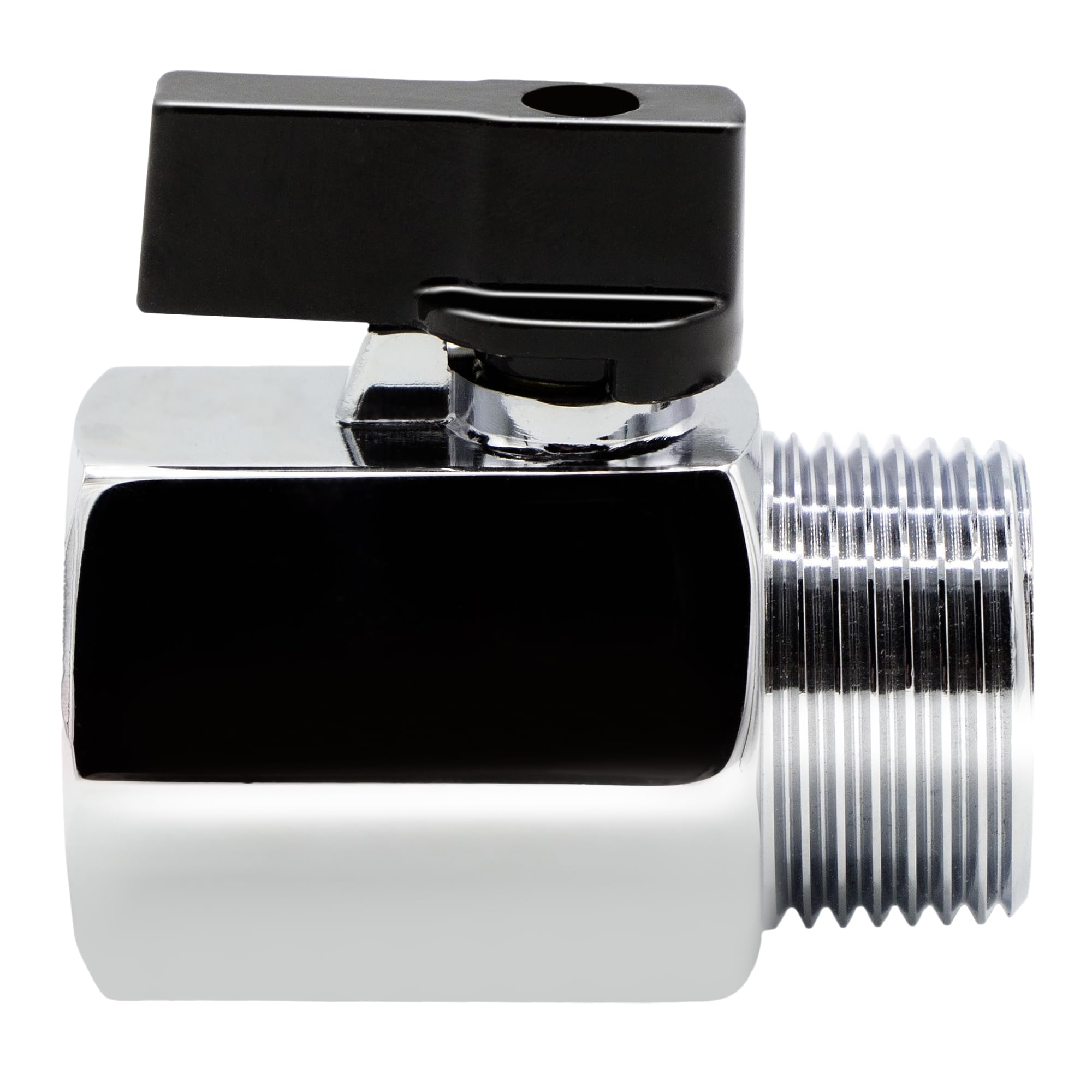 10 Valvole A Sfera Ottone NPT 1/2 Maschio 1/2 Femmina Mini Per Acqua Aria