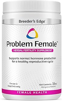 Breeder’s Edge Problem Female, Hormonal Support Supplement for Female Dogs & ...