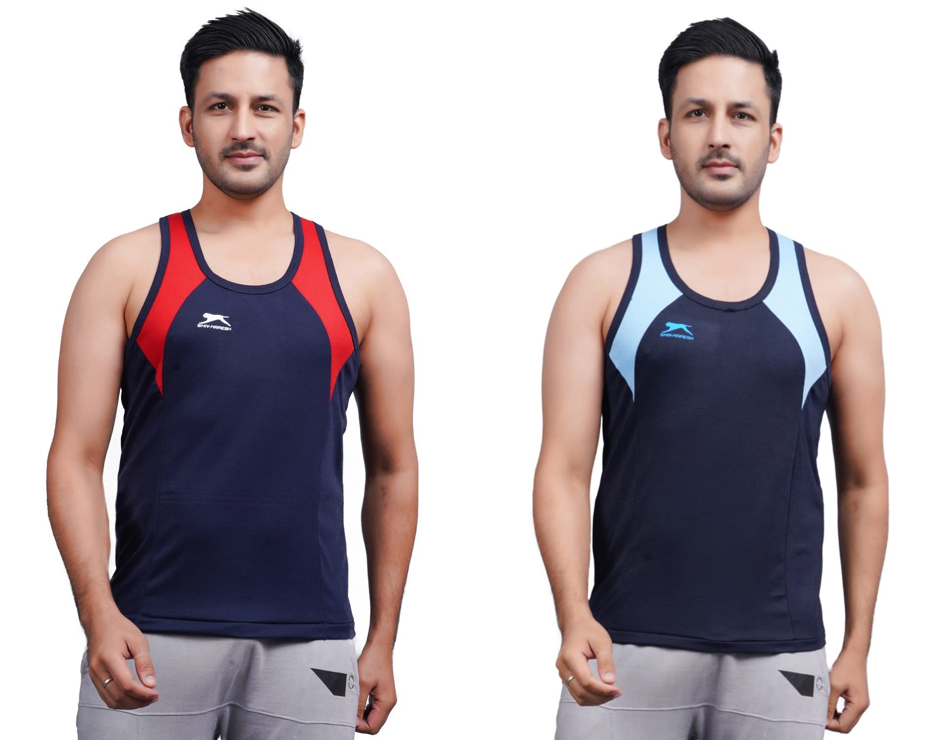 stc Shiv-Naresh Men's Regular Fit Vest_Navy Cyan and Red_44-picture-34