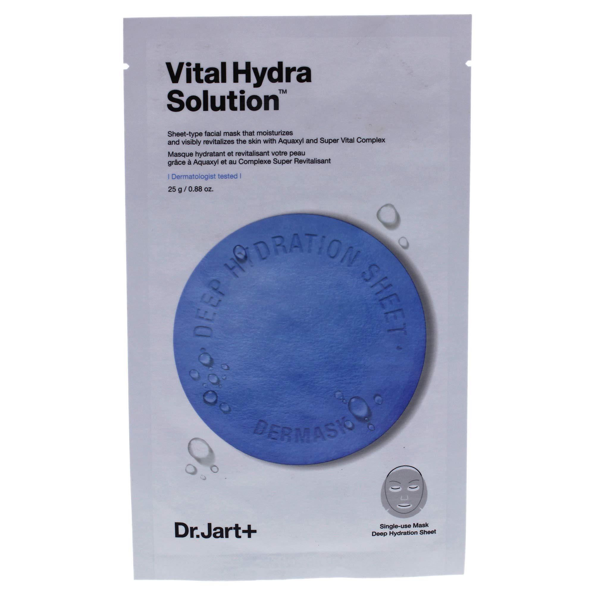 Dr.Jart+Vital Hydra Solution Sheet Mask, 0.88 Oz