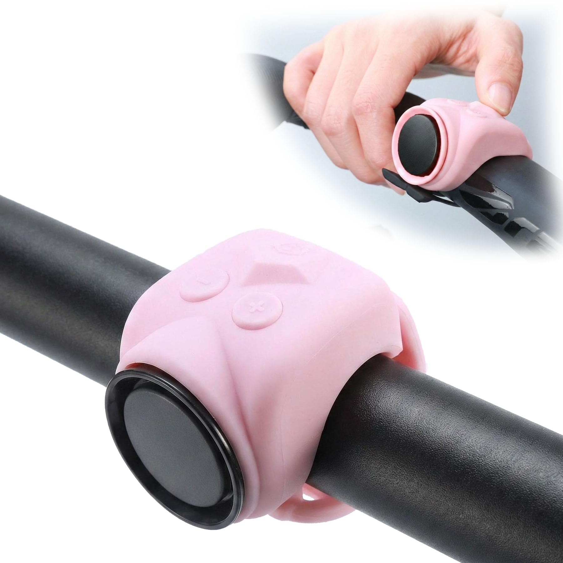 Clacson elettrico per bici da 120 dB, accessori di facile installazione per mountain bike, scooter, e-bike, go kart