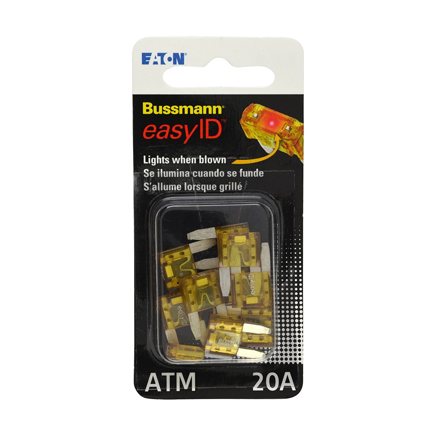 Pack De 5 Fusibles De Vidrio Tipo Cañón 20 Amperios - 25 Mm De Largo - Para Automóvil, Fabricados En Taiwán