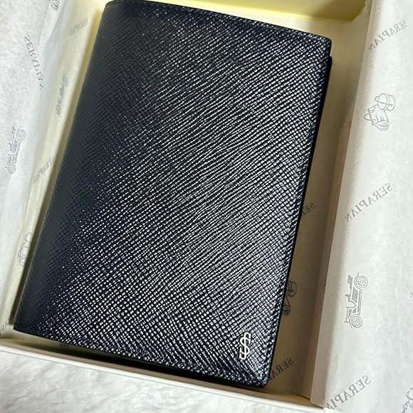 新品定価約4万セラピアンパスポートカバーブラック