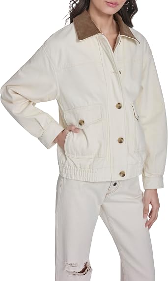 Levi's Women's Relaxed Fit Cotton Bomber Jacket