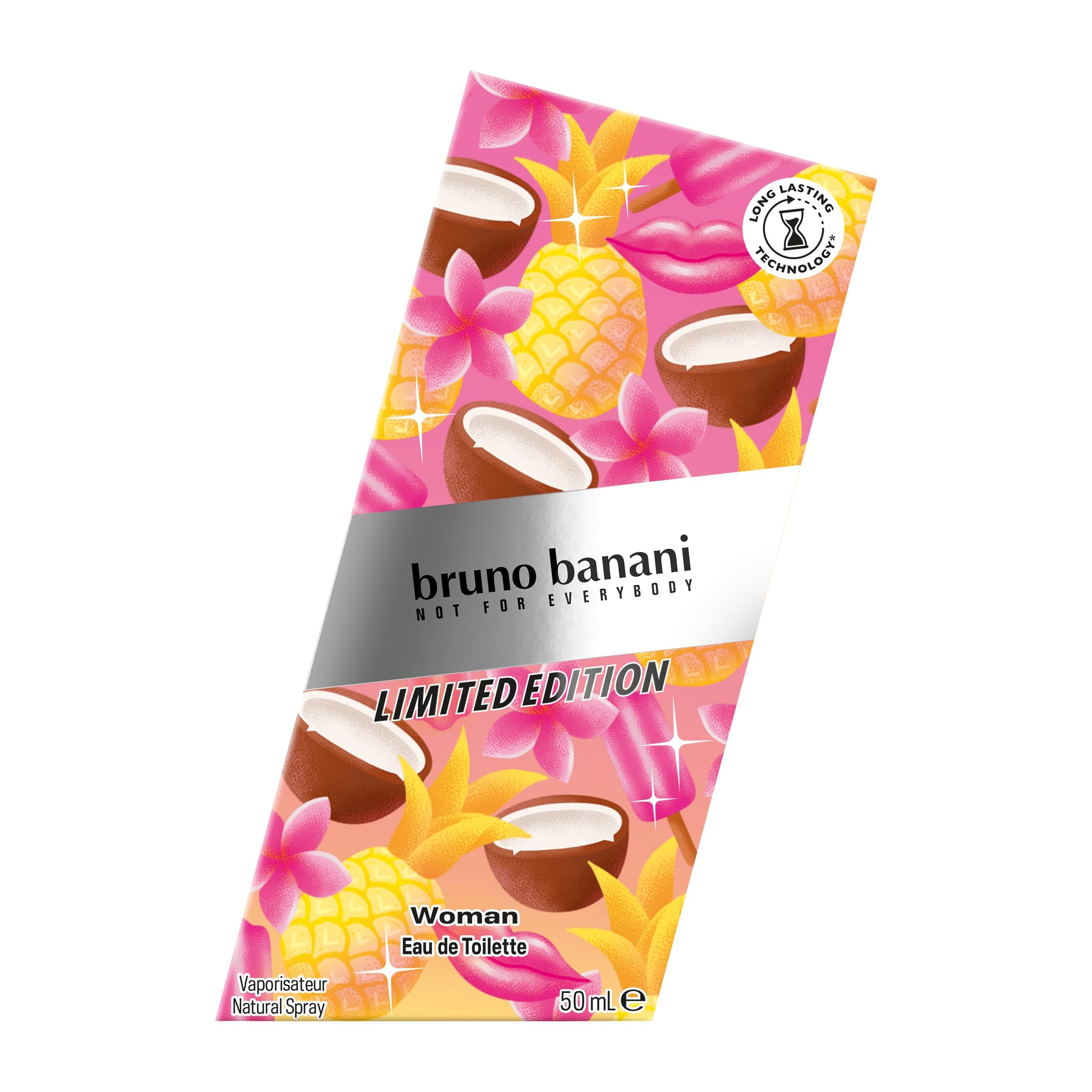 bruno banani Woman Summer Limited Edition damska woda toaletowa o kwiatowo-owocowym zapachu, 50 ml