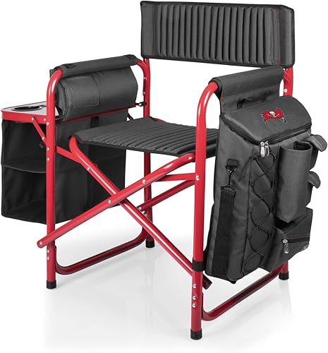 Miniatura 4 de PICNIC TIME NFL NFL Fusion - Silla de campamento unisex para adultos, con mesa auxiliar y enfriador suave, silla de playa para adultos, silla de