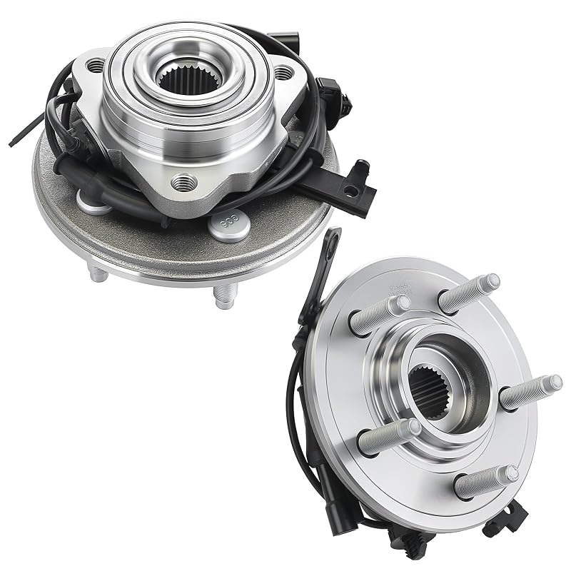Kit com 2 cubos de roda dianteiros BDELI 515078 com ABS para Ford Explorer 2006–2010
