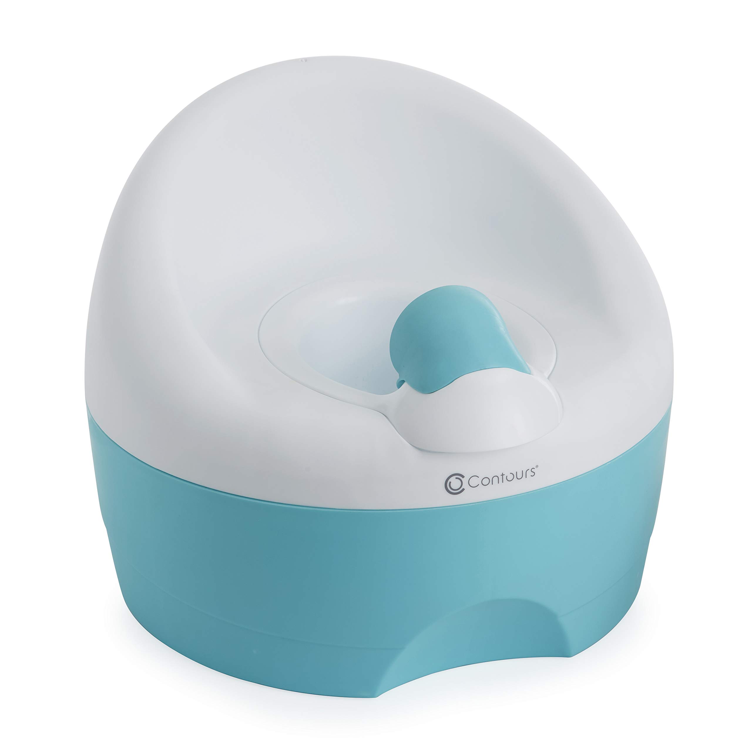 ZN002-AQA2 - Contours Bravo® 3-Stage Potty - Aqua Blue - Holds up to 40 lb.- ages 18 months and up