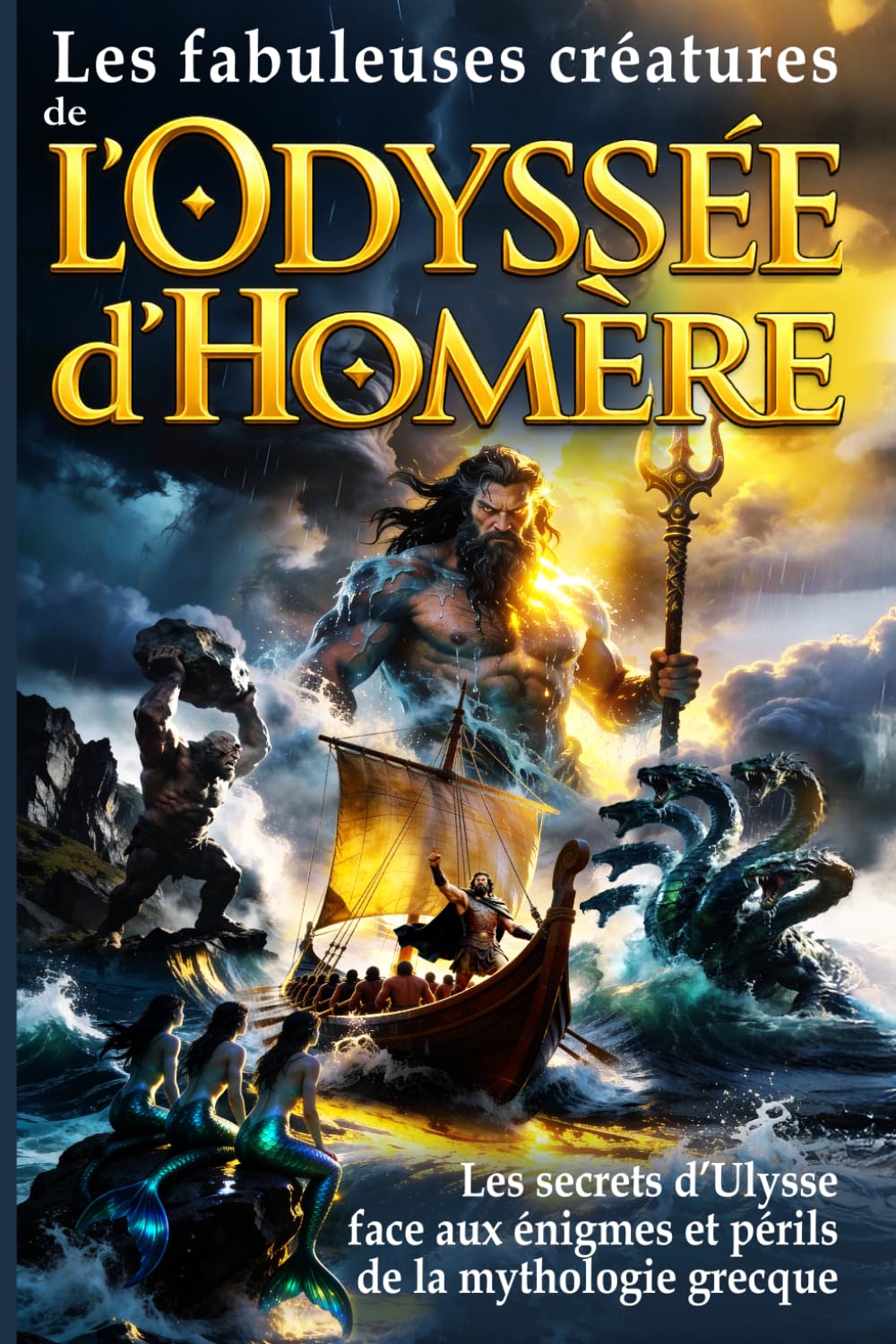 Les fabuleuses créatures de L’Odyssée d’Homère: les secrets d’Ulysse face aux énigmes et périls de la mythologie grecque – Mythes et légendes de ... Poséidon, Pénélope, Télémaque, Hermès…