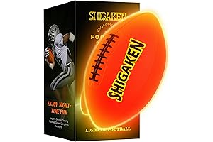 NightMatch Glow in the Dark Football - Illuminating Football for Evening Play and Beyond