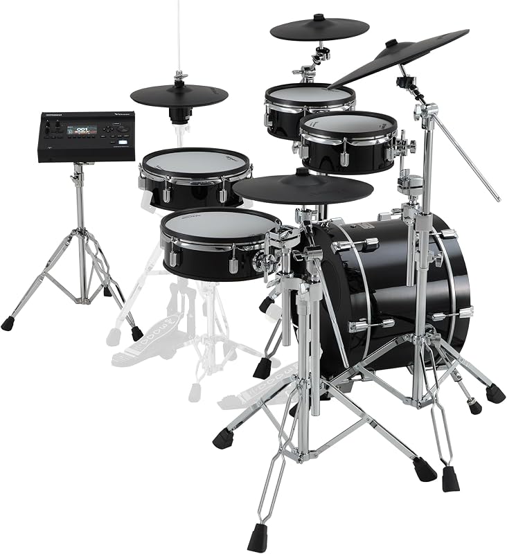 VAD316 V-Drums | 5-Piece 3 Series Acoustic Design V-Drum Kit | V31 Sound Module | Advanced Sound Technology | Shallow-Depth Wood Shells & Full-Size Kick Drum | Kit, V31 Sound Module, Advanced Sound Technology, Shallow-Depth Wood Shells and Full-Size Kick Drum