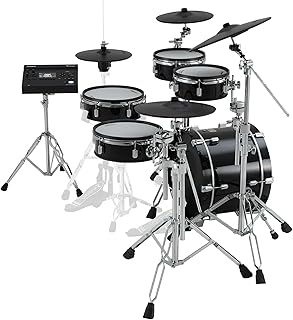 Roland VAD316 V-Drums | 5-Piece 3 Series Acoustic Design V-Drum Kit | V31 Sound Module | Advanced Sound Technology | Shallow-Depth Wood Shells & Full-Size Kick Drum