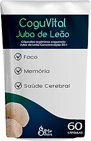 Juba De Leão 60 Cápsulas 500mg - Lion's Mane Coguvital