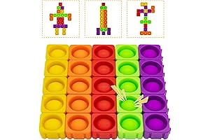 Infinity Cube Fidget: 25Pcs Sensory Fidget Toys for Endless Relaxation