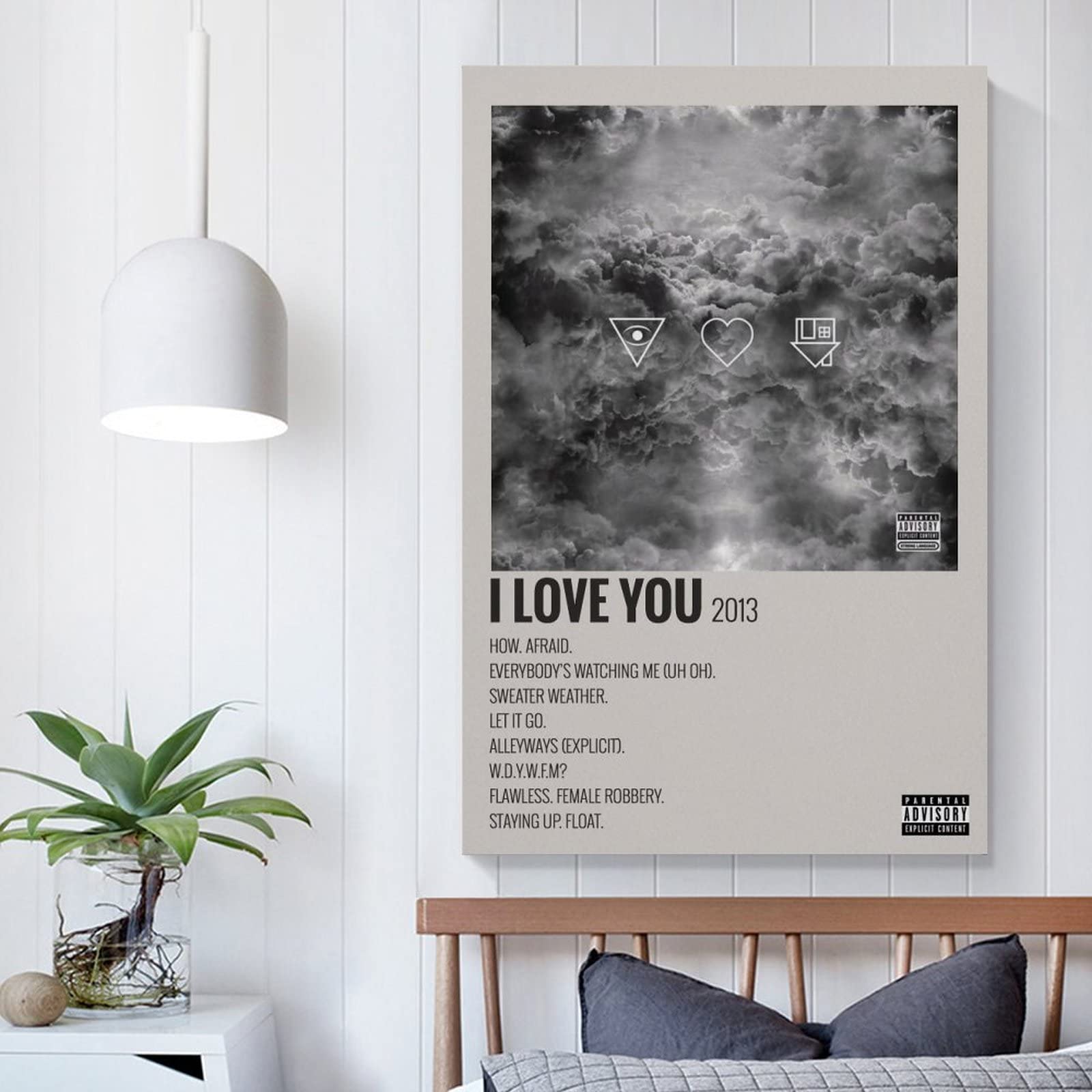 SUPENG The Neighbourhood I Love You Music Album Poster Poster
