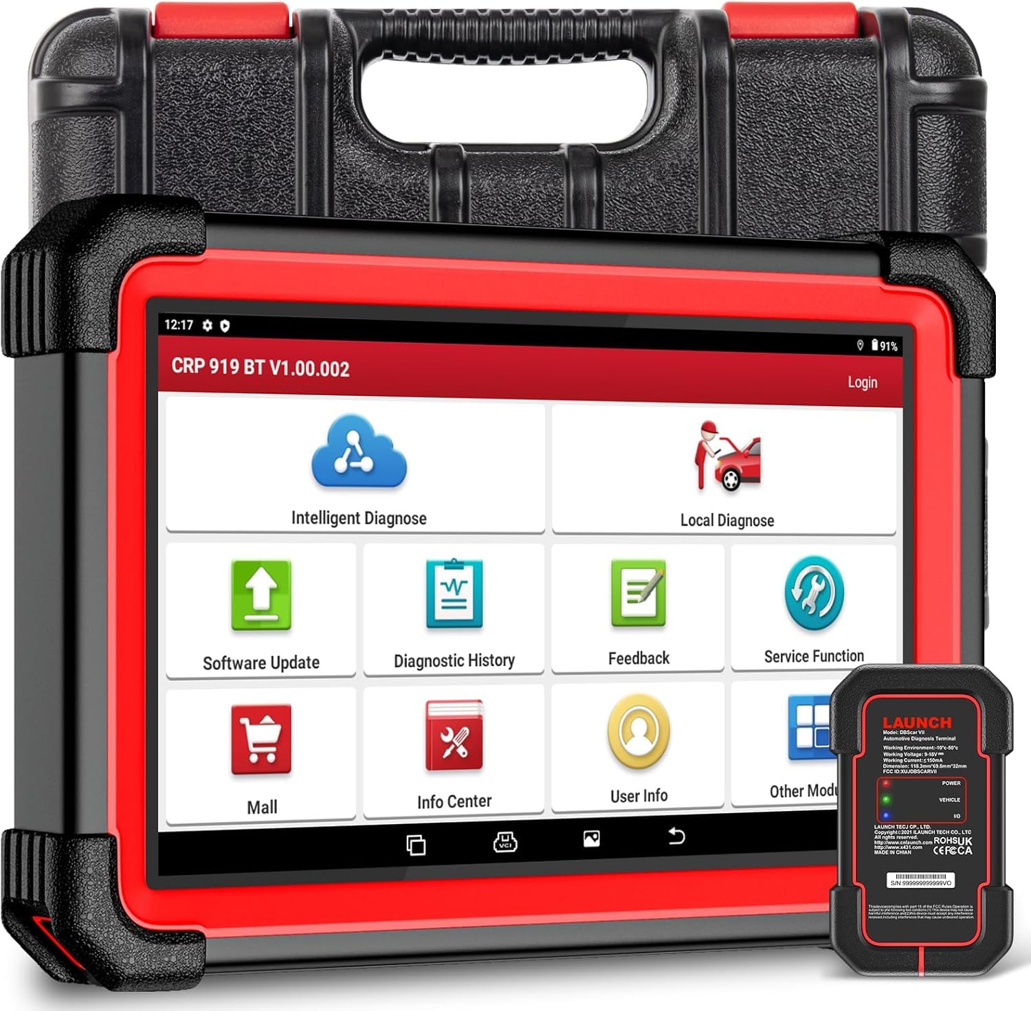 Diagnóstico Coche LAUNCH X431: Control Total Multimarca