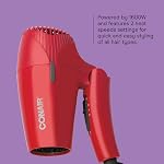 Sèche-cheveux compact Conair 908NC 1600 Watts avec poignée pliable, sèche-cheveux, double tension : Amazon.ca : Beauté et soins personnels