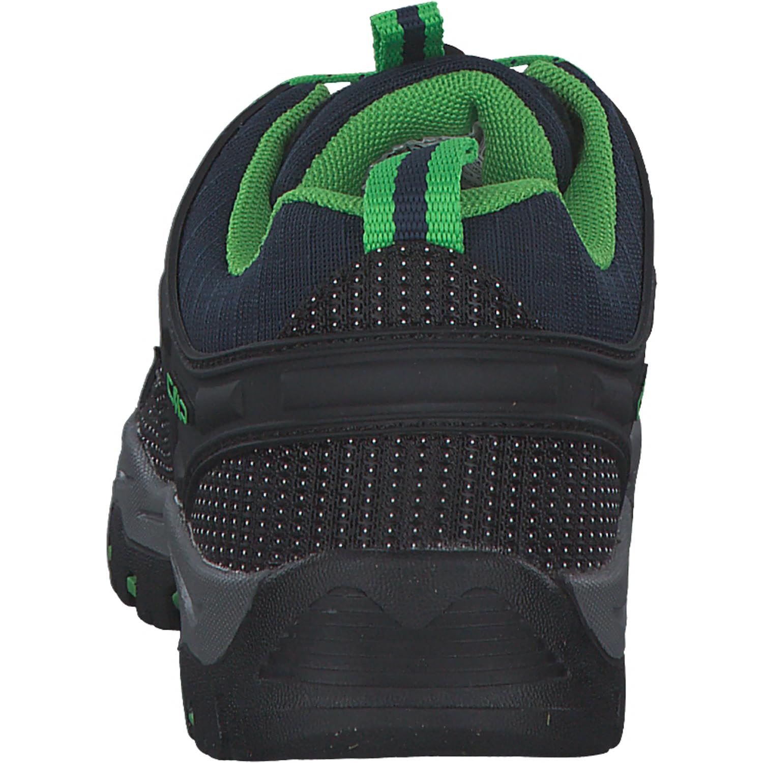 CMP Kids Rigel Low Trekking Shoes WP, Zapatos de trekking Unisex niños, Negro azulado Lagarto, 39 EU