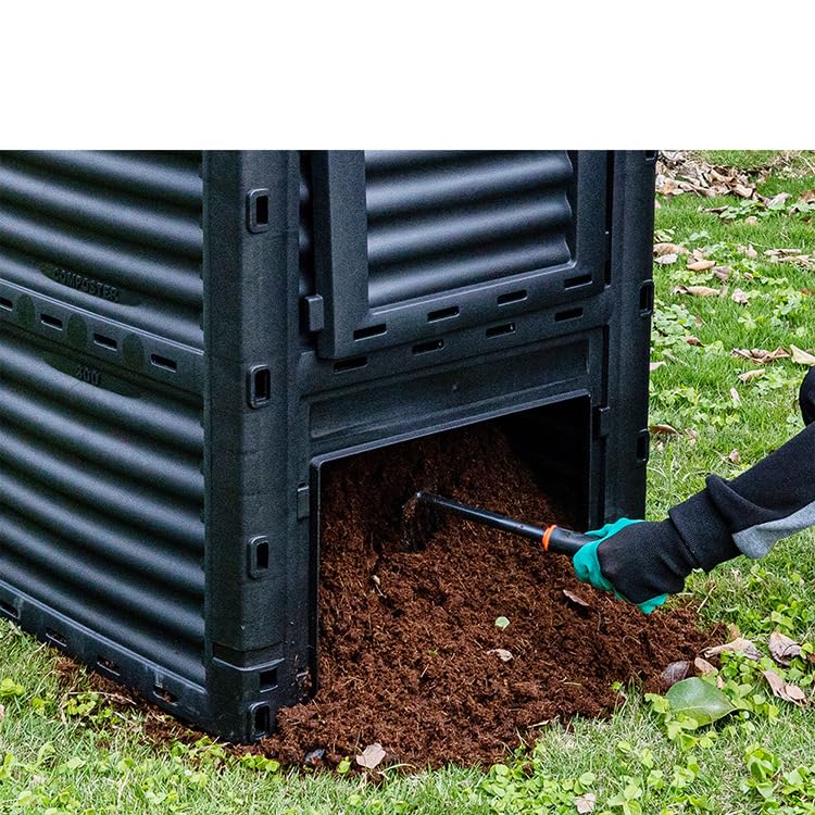 300L Home Garden Fertilizer Composter Bucket Bin Nutrition Outdoor Kitchen Compost Waste - Image 4