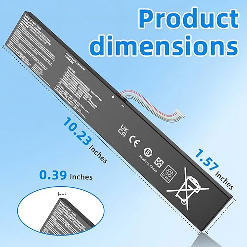 Miniatura 6 de Batería C41N2208 para ASUS ROG Ally RC71L PC71L Gaming Handheld Series 15.48V 74Wh