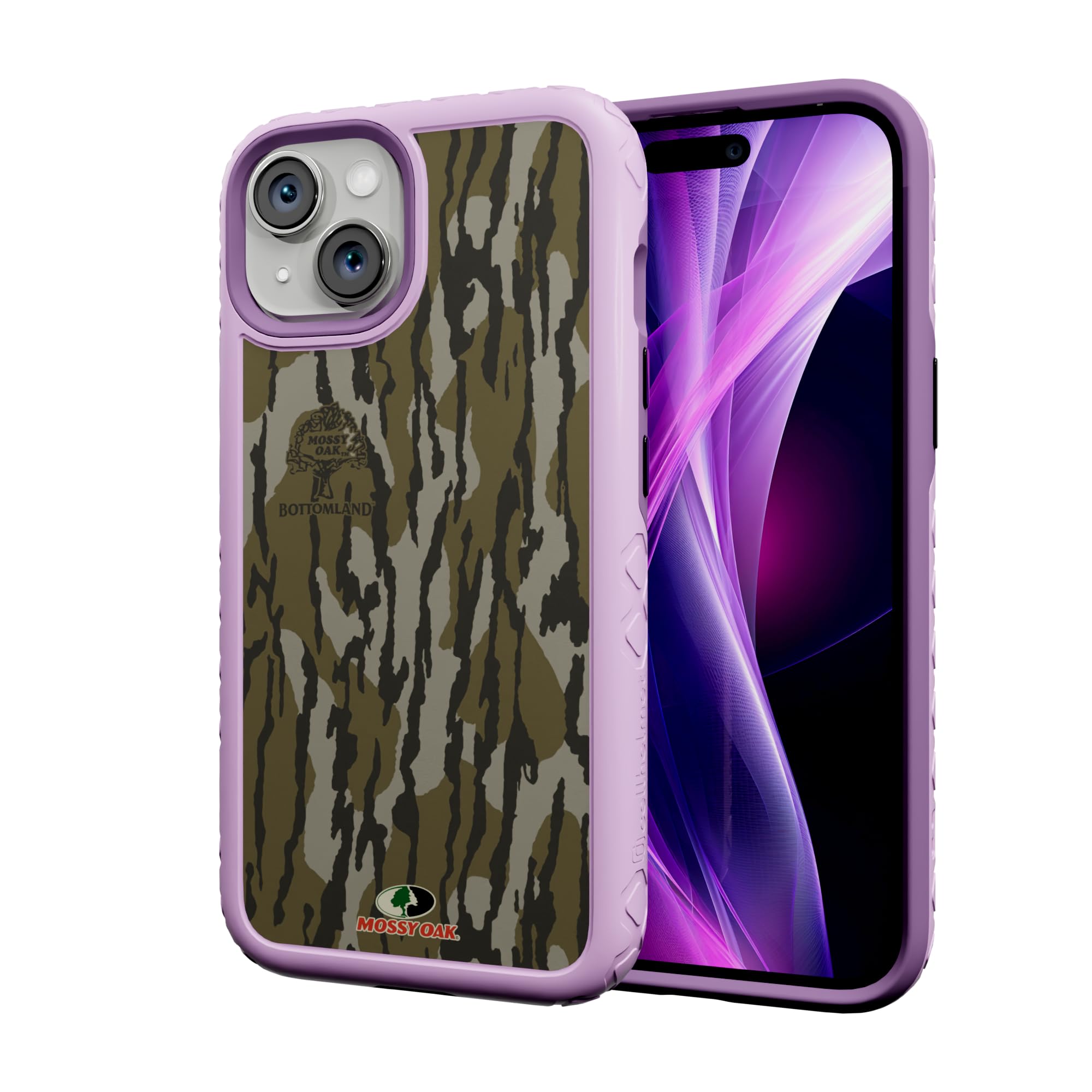 cellhelmet Fortitude Case for iPhone 14 | MagSafe Compatible | Dual Protection | Drop Test Certified | Shockproof Durable iPhone 14 Mossy Oak Case |
