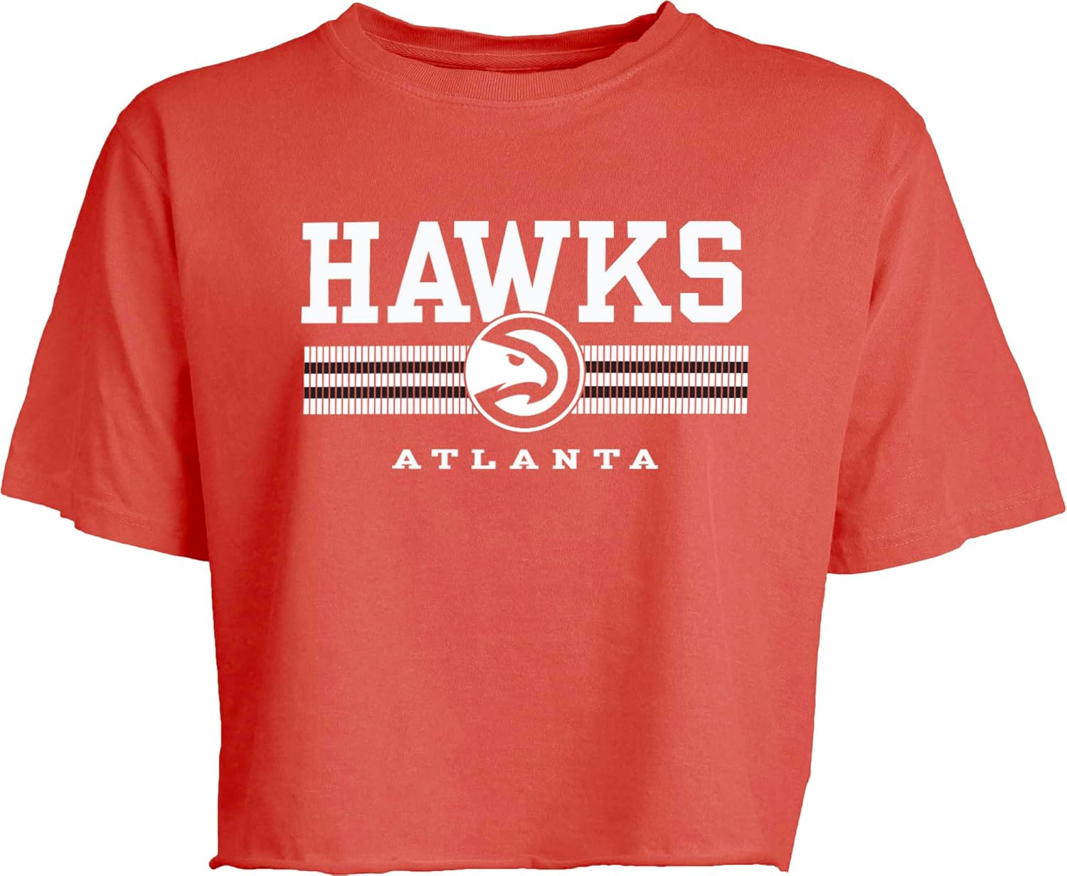 Blue 84 NBA Womens NBA Officially Licensed Women's Crop Top T-Shirt Ringspun Team Color - Image 3