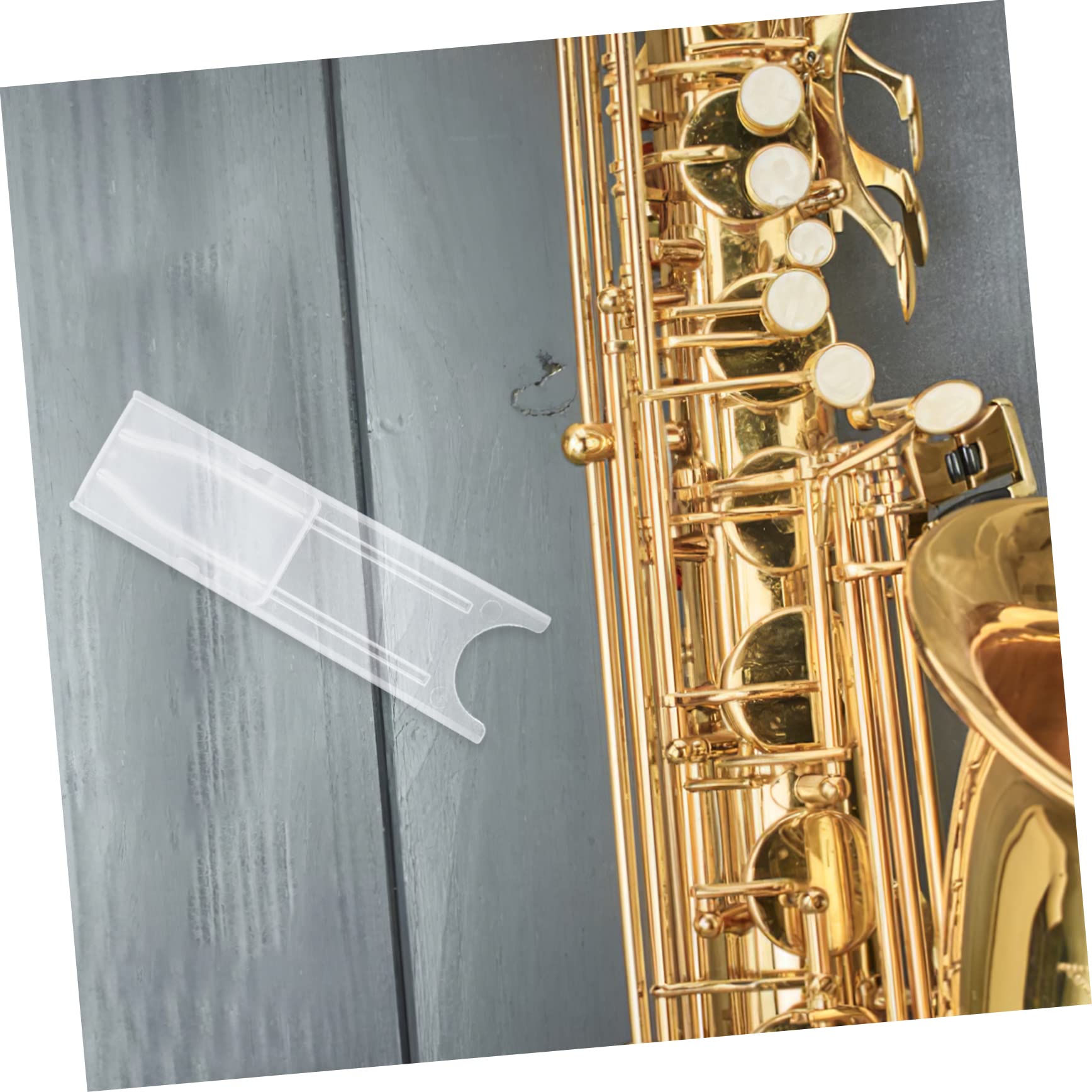Estuche Protector Para Cañas De Saxofón - Caja De Plástico Con Cierre Y Base Acolchada, Impermeable Y Fácil De Limpiar