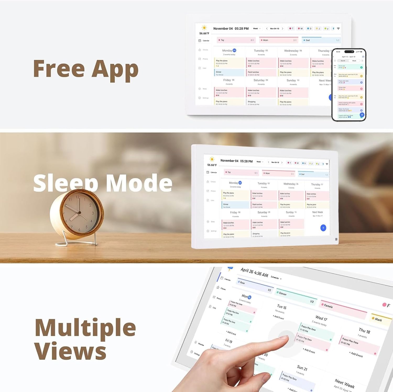 VBESTLIFE 15.6タッチスクリーン、スマートインタラクティブファミリープランナー、雑屋のチャートと食事プランナー、ベッドル マルチビタミン プラス２ 商品ページ ｜ 株式会社ファイン・ラボ ～ Meet the BEST supplements ～