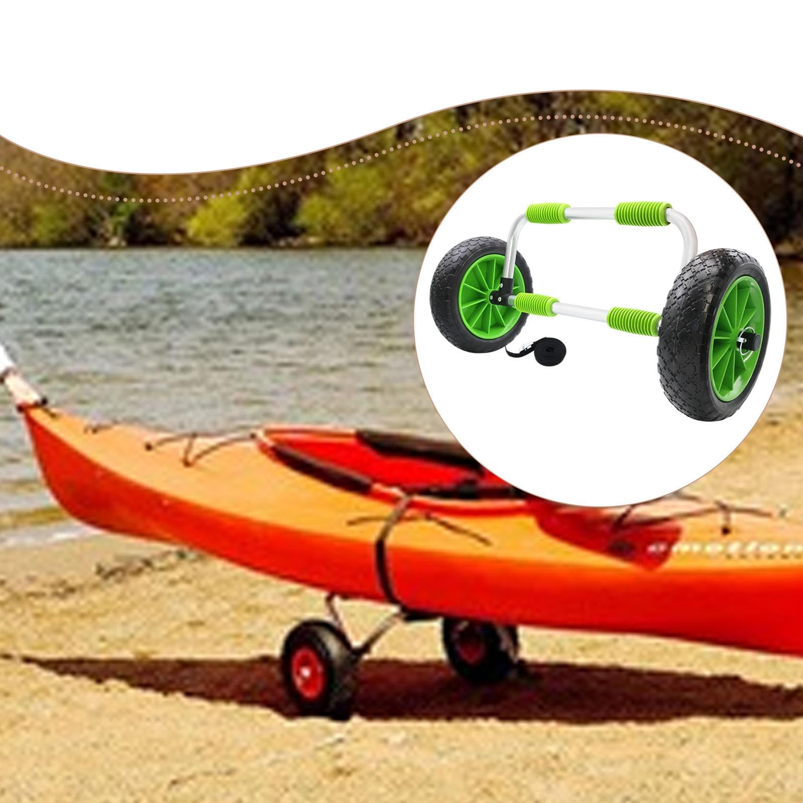 harayaa Kajakwagen, Transportzubehör, professioneller Kanuwagen, Kajakanhänger für Boote, Outdoor-Aktivitäten, Paddleboard