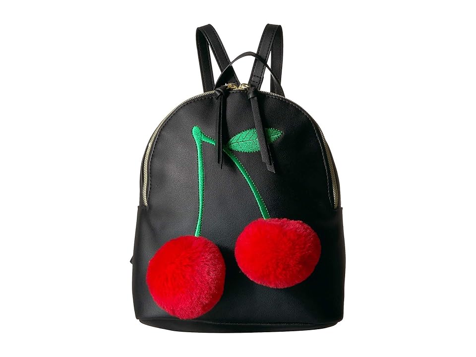 

T-Shirt & Jeans 3D Cherry Backpack (Black) Backpack Bags